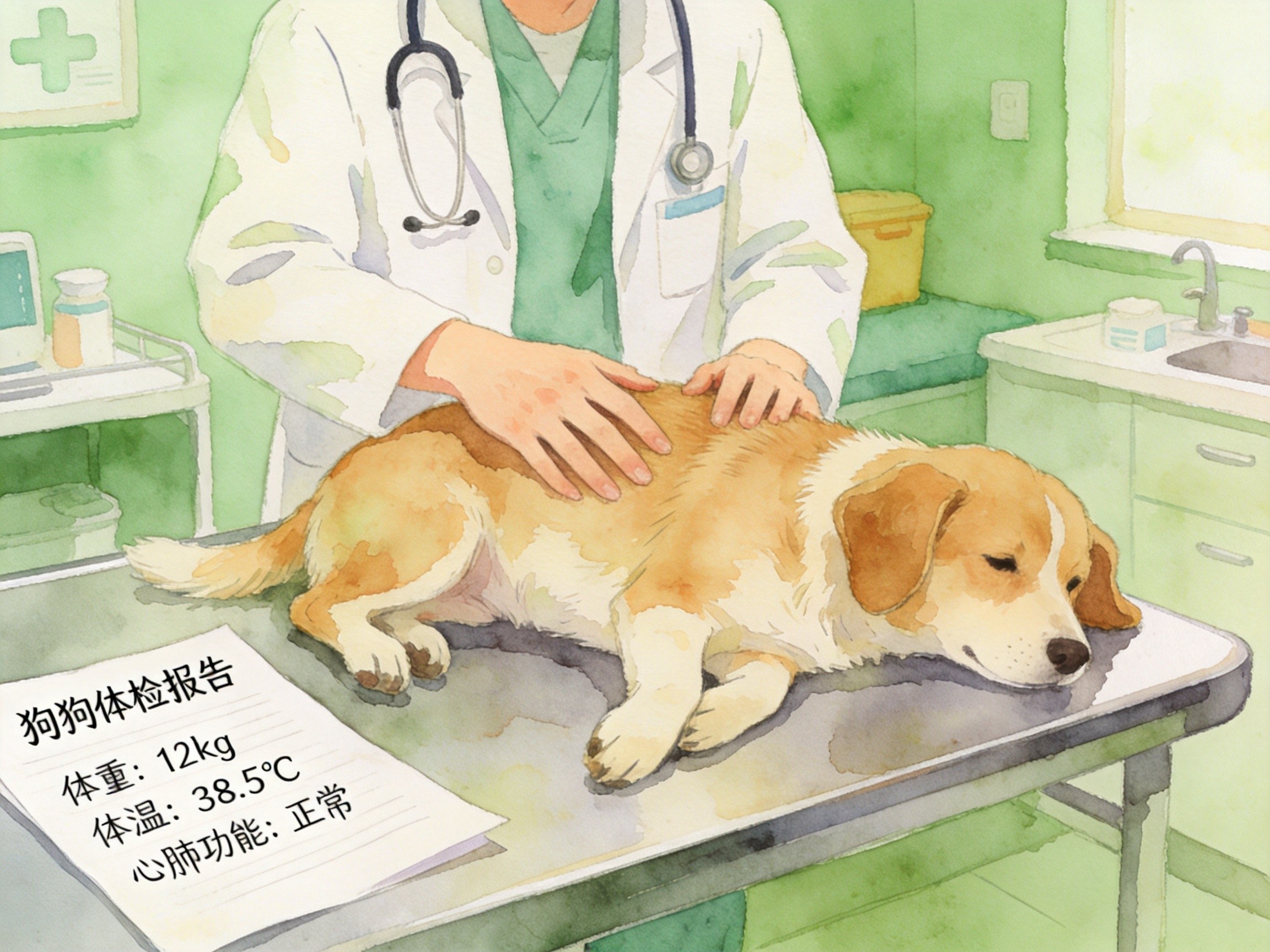 狗狗体检报告怎么看